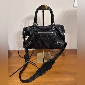 Black Balenciaga City Bag
